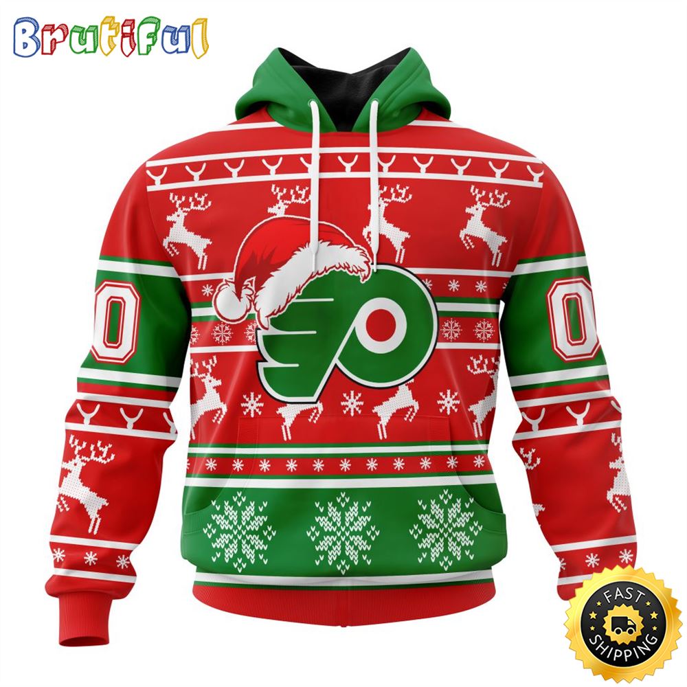 Sportswearmerch Philadelphia Flyers NHL Christmas Hoodie For Fan