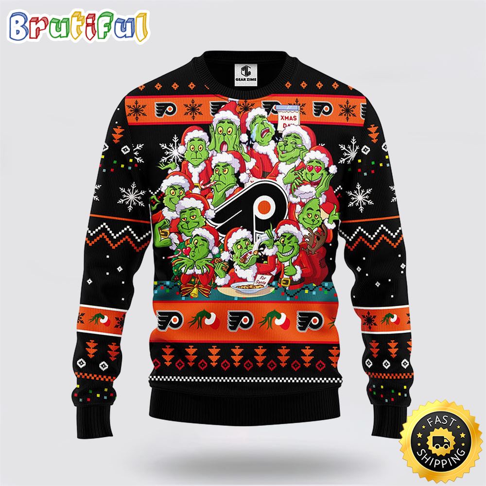 Sportswearmerch Philadelphia Flyers NHL Christmas Sweater For Fan