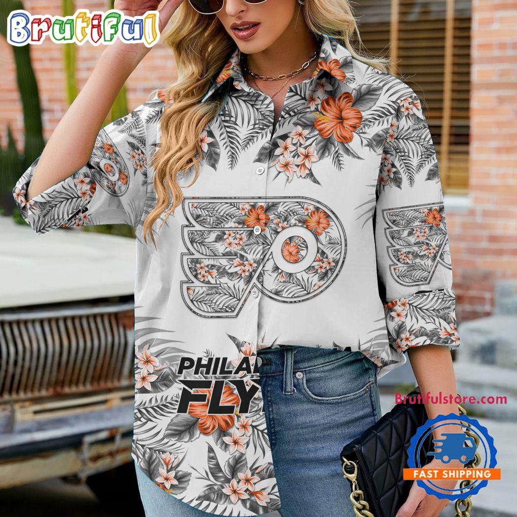 Sportswearmerch Philadelphia Flyers NHL Special Hockey Women's Casual Shirt For Fan