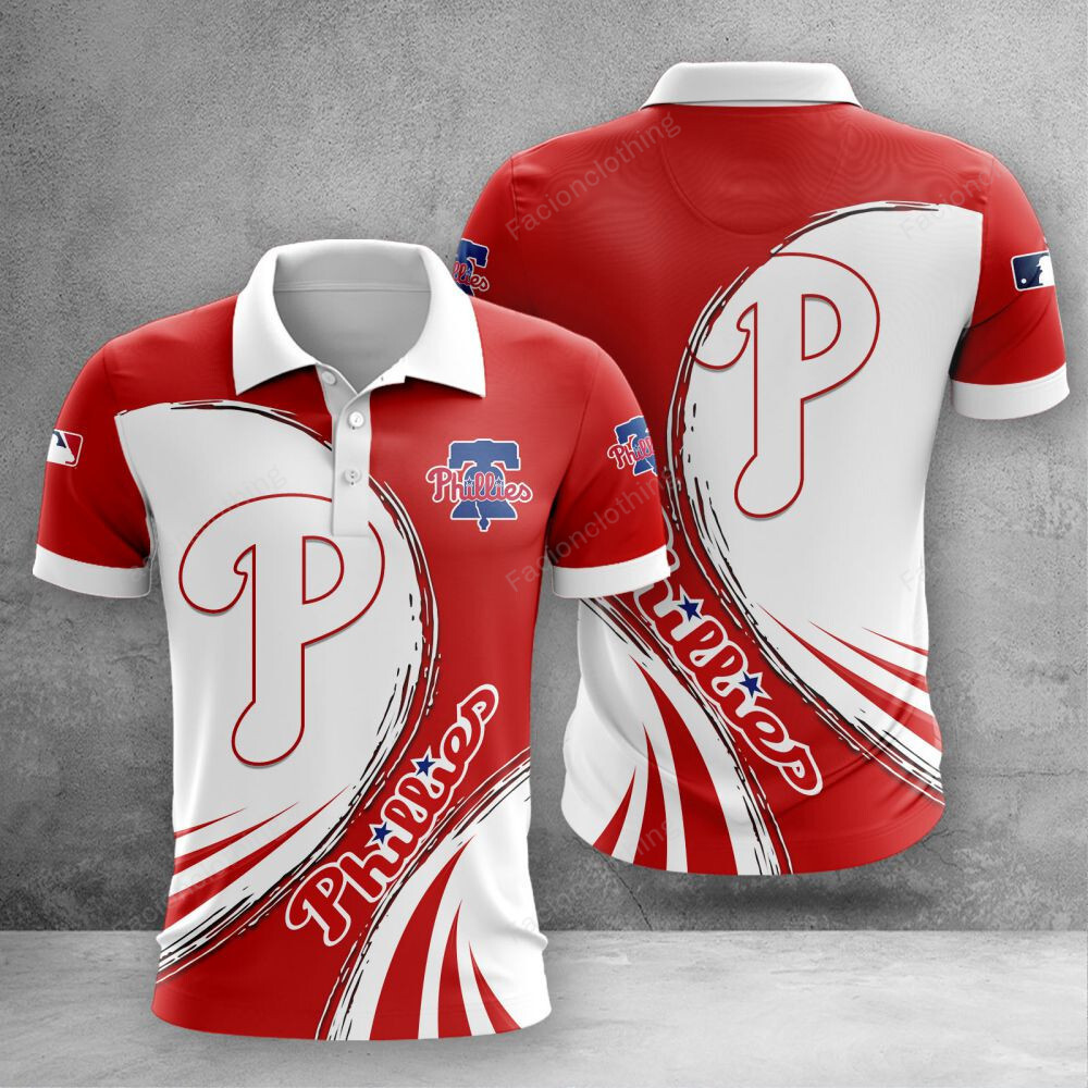 Sportswearmerch Philadelphia Phillies MLB Personalized Polo Shirt For Fan