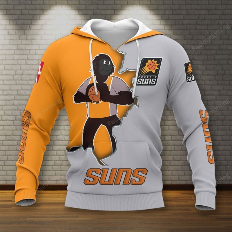 Sportswearmerch Phoenix Suns NBA Personalized Hoodie For Fan
