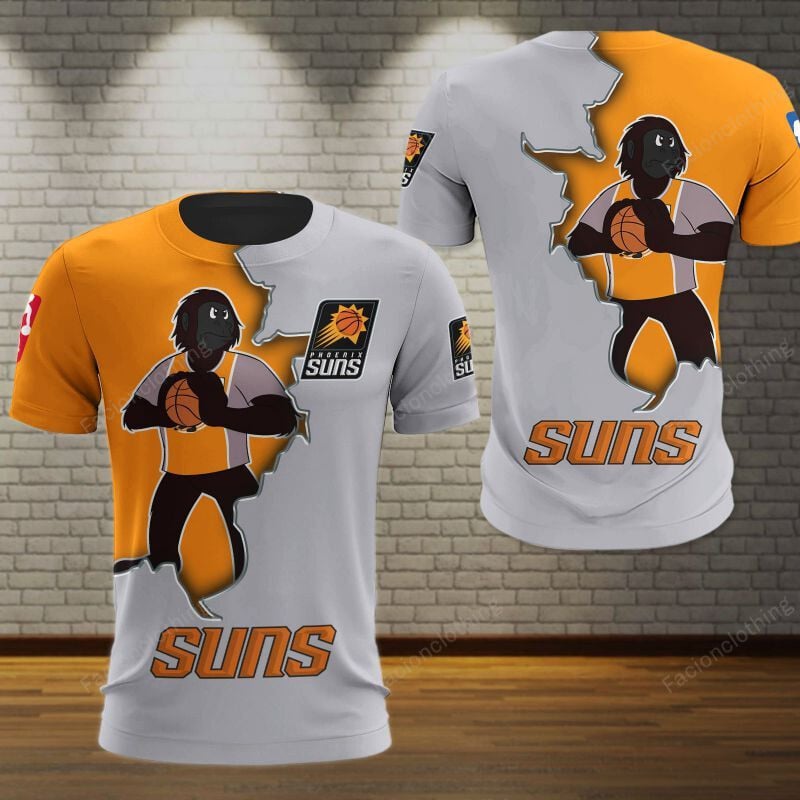 Sportswearmerch Phoenix Suns NBA Personalized T-shirt For Fan