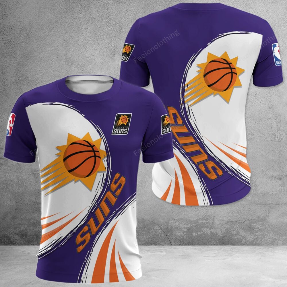 Sportswearmerch Phoenix Suns NBA Personalized T-shirt For Fan