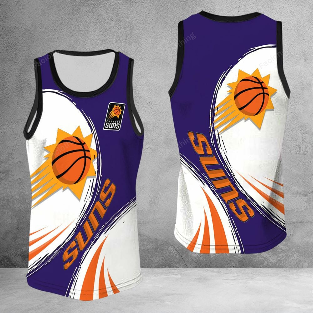 Sportswearmerch Phoenix Suns NBA Personalized Tanktop For Fan