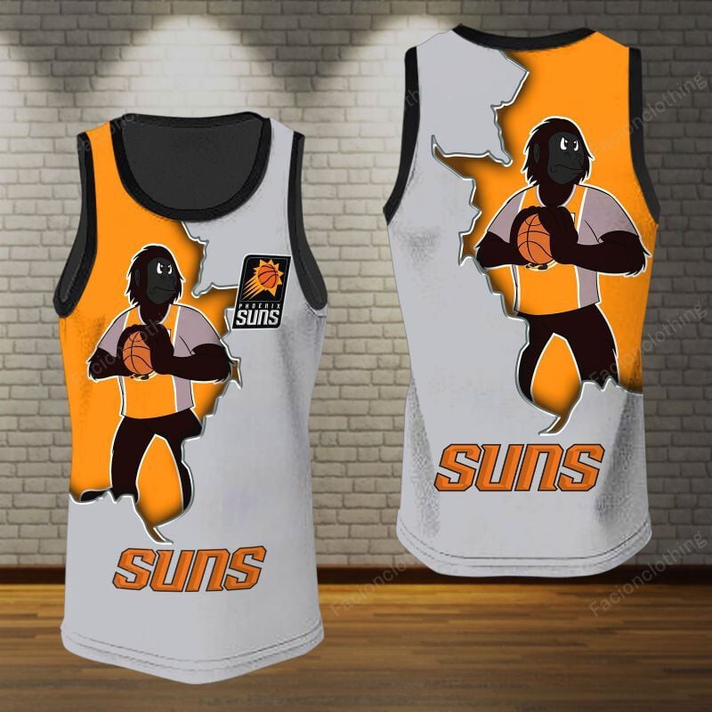 Sportswearmerch Phoenix Suns NBA Personalized Tanktop For Fan