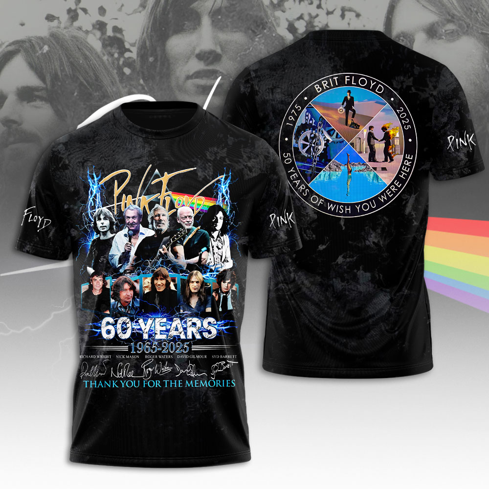 Sportswearmerch Pink Floyd Music Personalized T-shirt For Fan