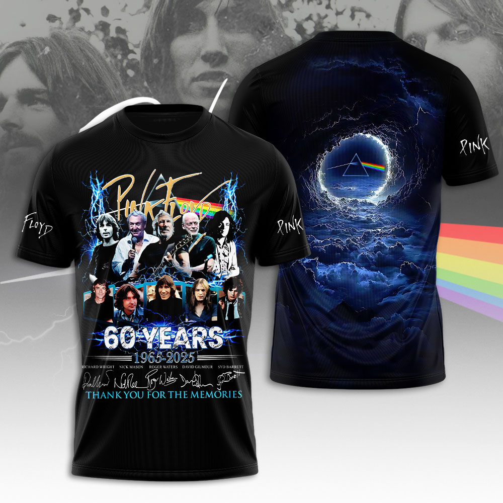 Sportswearmerch Pink Floyd Music Personalized T-shirt For Fan