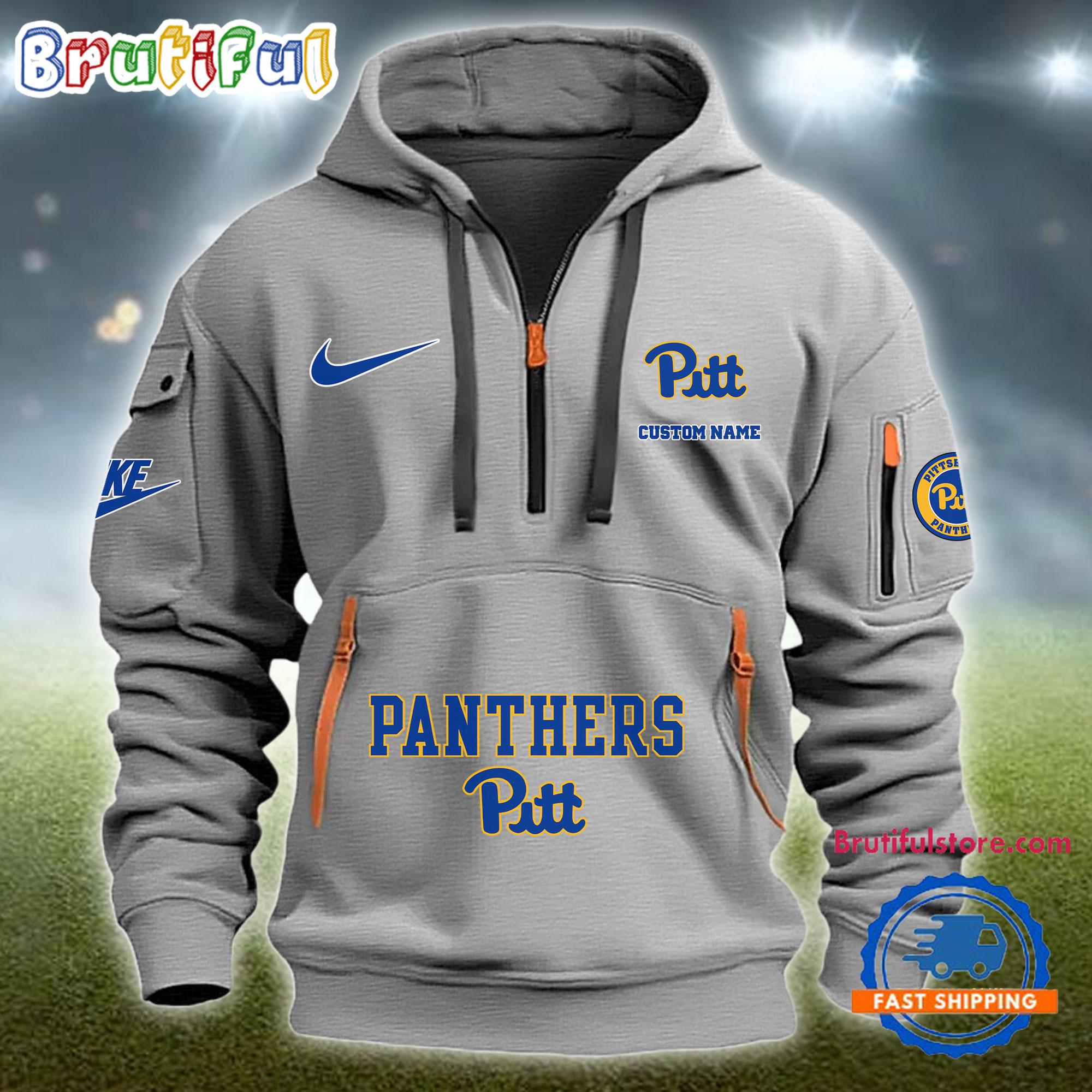 Sportswearmerch Pittsburgh Panthers NCAA Half Zip Hoodie For Fan