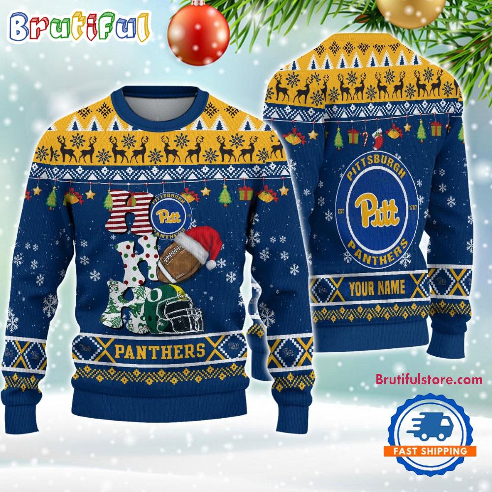 Sportswearmerch Pittsburgh Panthers NCAA Personalized Christmas Sweater For Fan