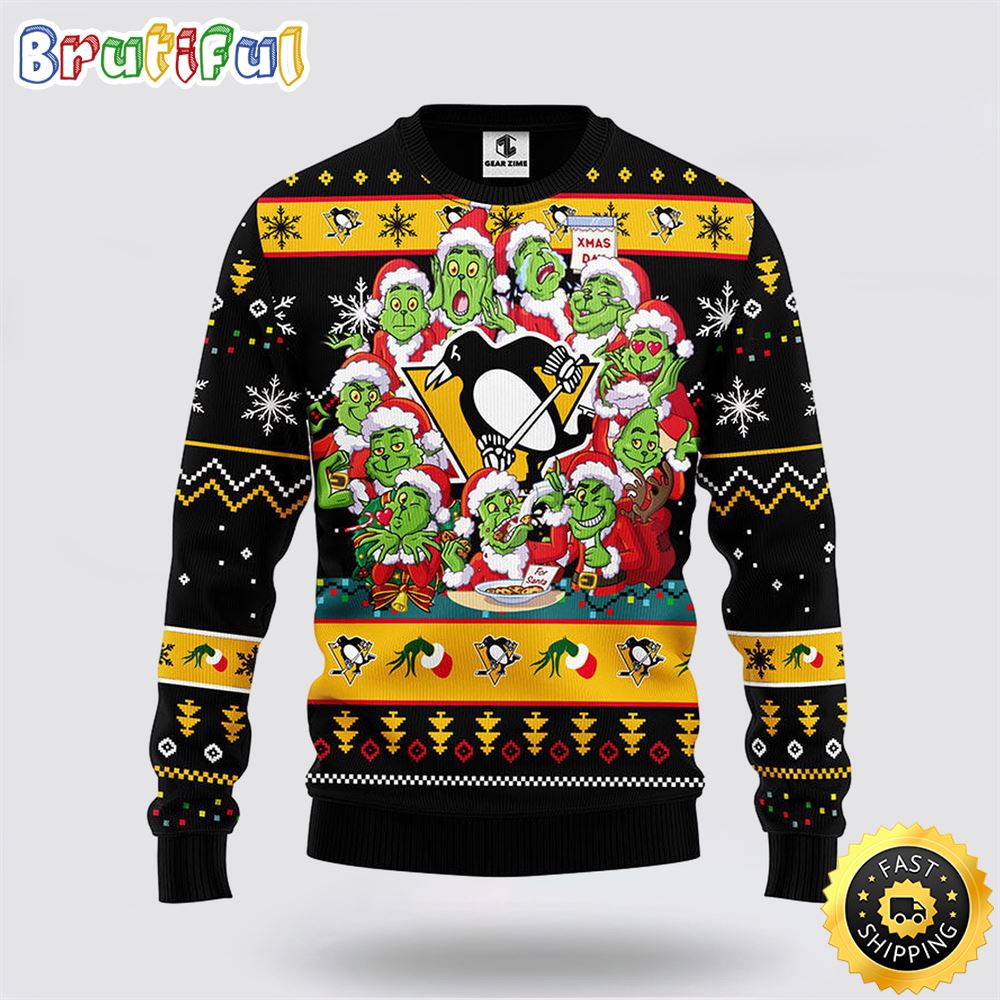 Sportswearmerch Pittsburgh Penguins NHL Christmas Sweater For Fan