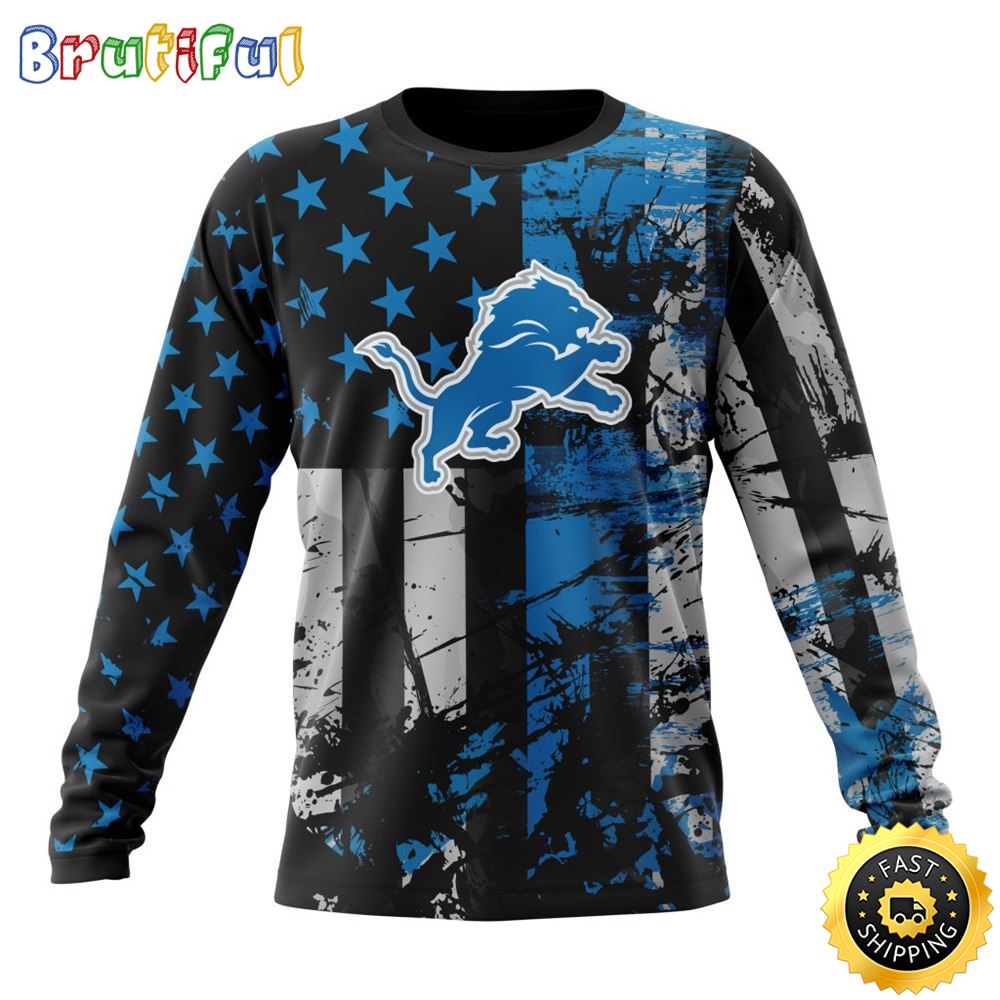Sportswearmerch Detroit Lions NFL Crewneck Sweater For Fan