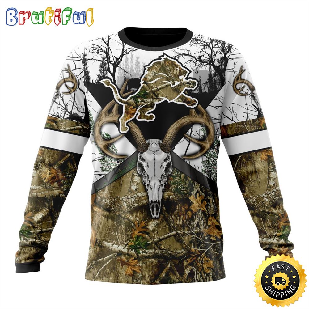 Sportswearmerch Detroit Lions NFL Crewneck Sweater For Fan