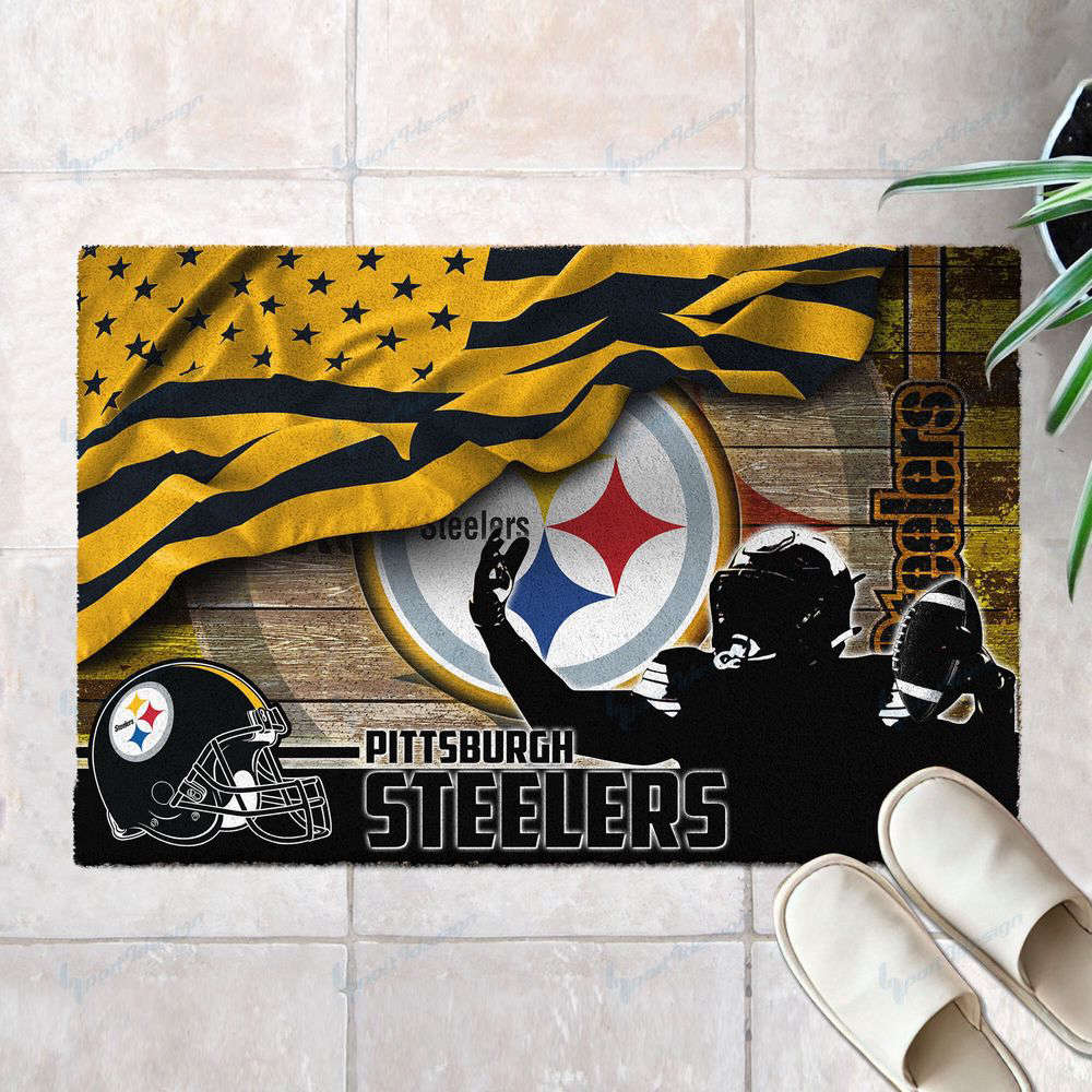 Sportswearmerch Pittsburgh Steelers NFL Doormat For Fan
