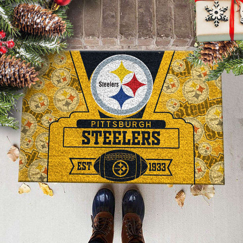 Sportswearmerch Pittsburgh Steelers NFL Doormat For Fan