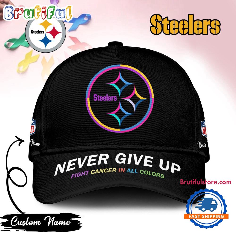 Sportswearmerch Pittsburgh Steelers NFL Never Give Up Classic Cap For Fan