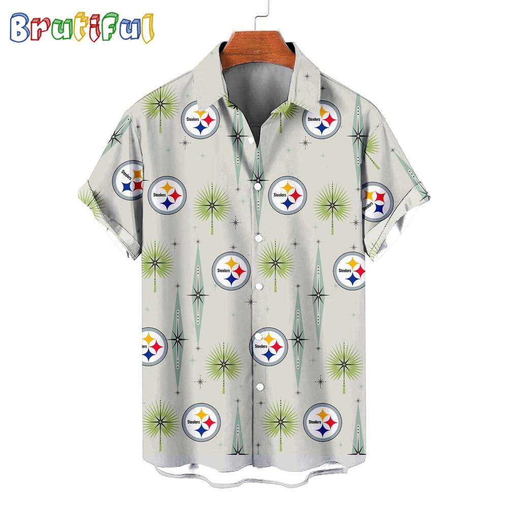 Sportswearmerch Pittsburgh Steelers NFL Personalized Hawaiian Shirt For Fan