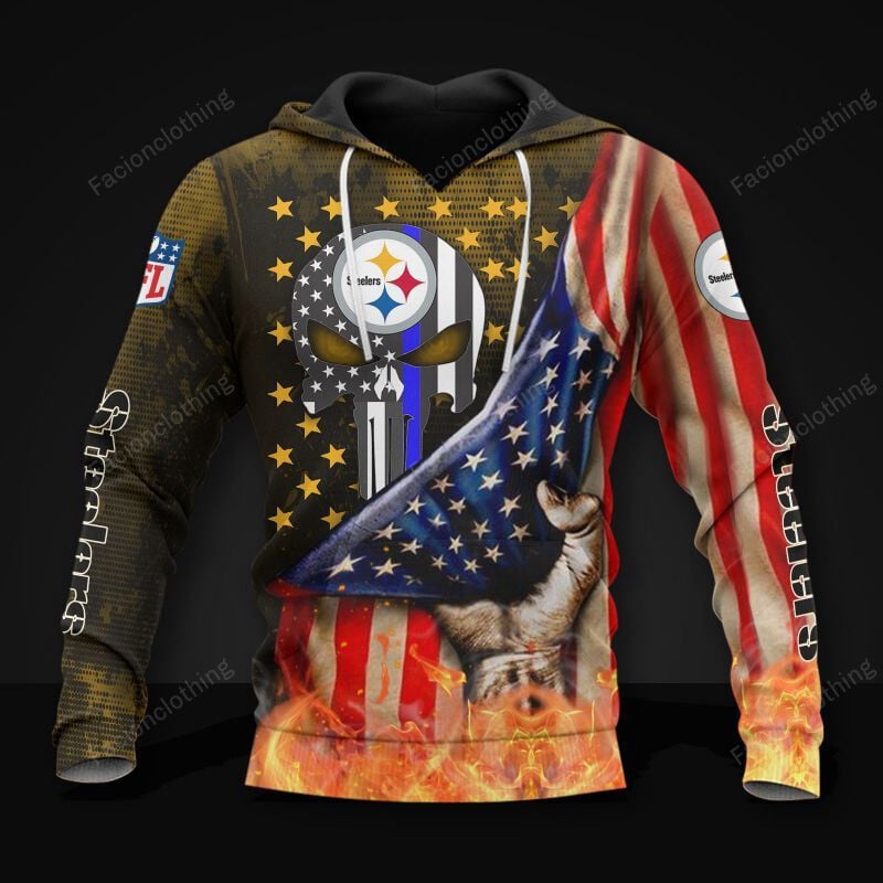 Sportswearmerch Pittsburgh Steelers NFL Personalized Hoodie For Fan