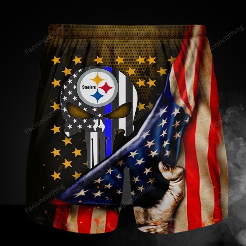 Sportswearmerch Pittsburgh Steelers NFL Personalized Short Pant For Fan