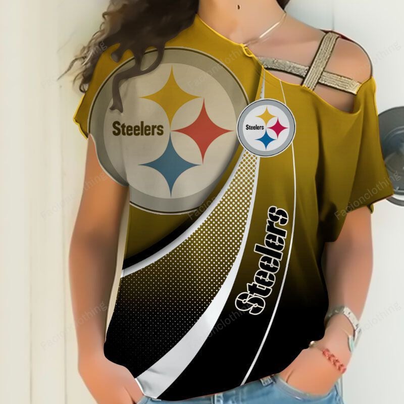 Sportswearmerch Pittsburgh Steelers NFL Personalized Strapless Short Sleeve For Fan