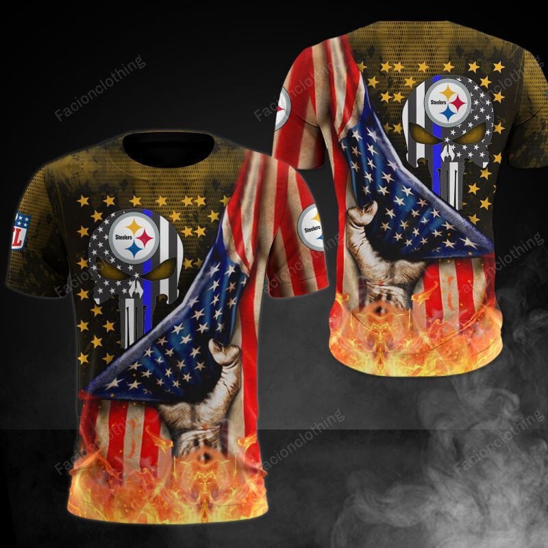 Sportswearmerch Pittsburgh Steelers NFL Personalized T-shirt For Fan