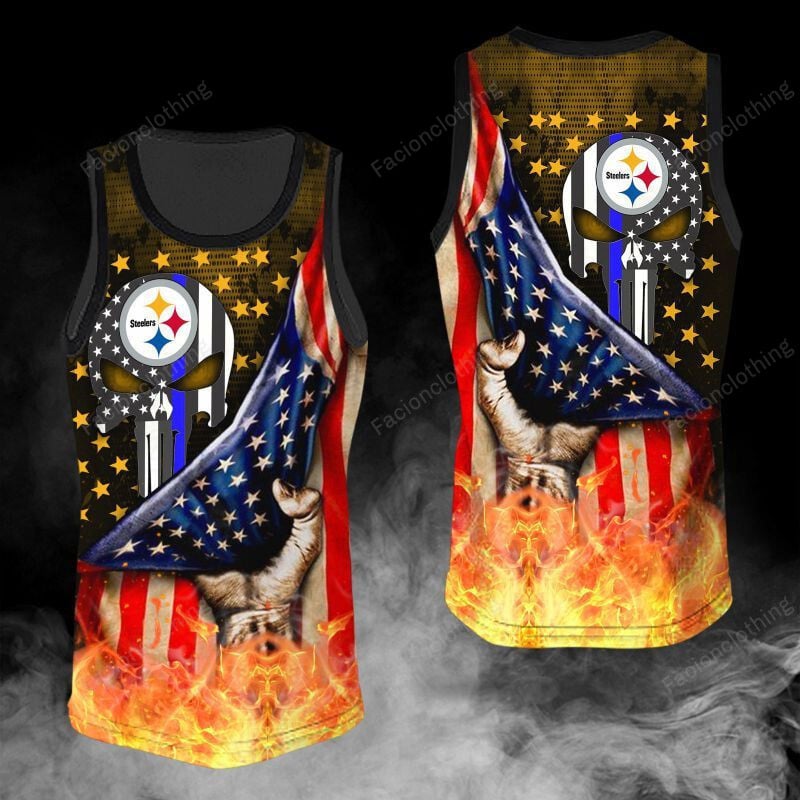 Sportswearmerch Pittsburgh Steelers NFL Personalized Tanktop For Fan