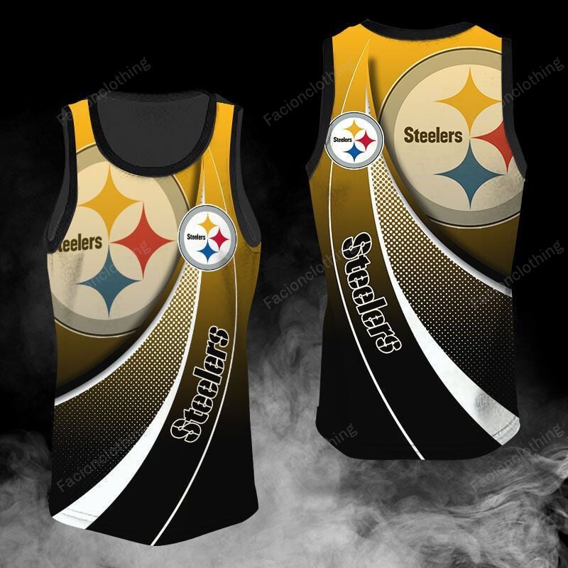 Sportswearmerch Pittsburgh Steelers NFL Personalized Tanktop For Fan