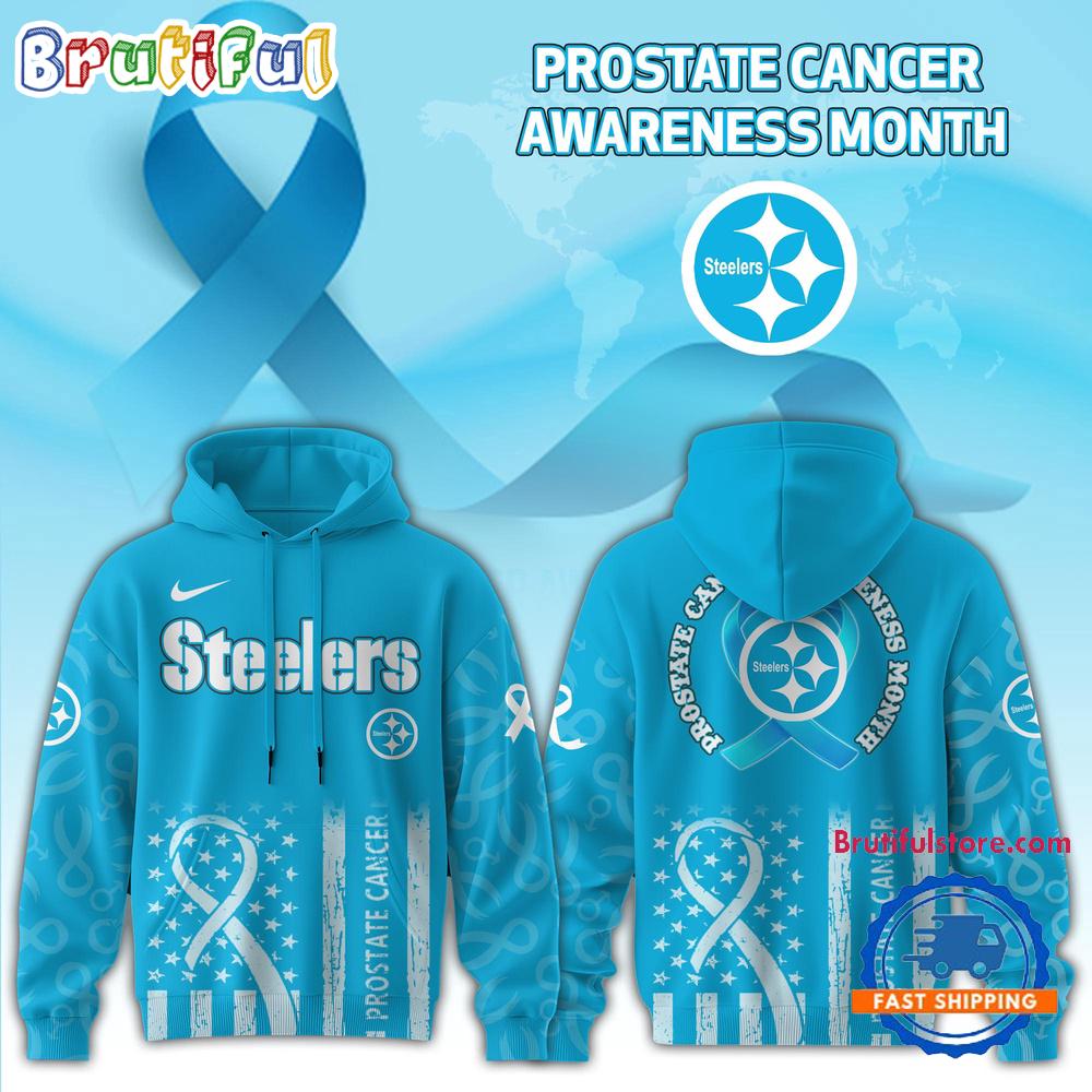 Sportswearmerch Pittsburgh Steelers NFL Prostate Cancer Awareness Hoodie For Fan