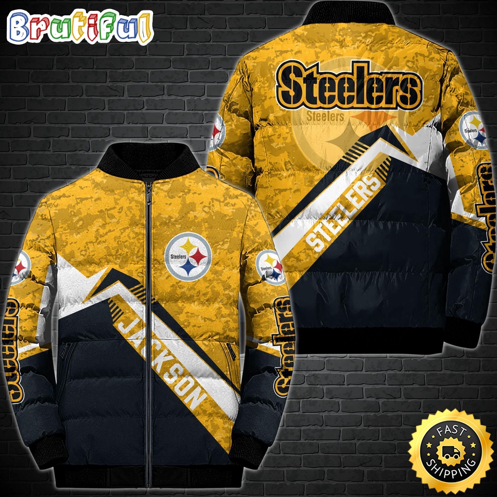 Sportswearmerch Pittsburgh Steelers NFL Sport Down Puffer Jacket For Fan
