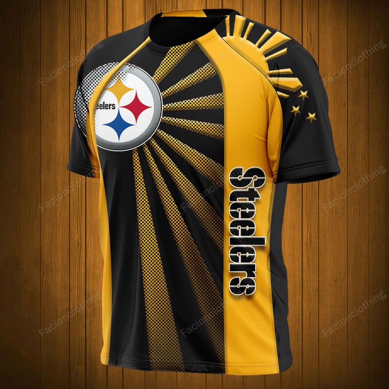 Sportswearmerch Pittsburgh Steelers NFL T-shirt Personalized For Fan