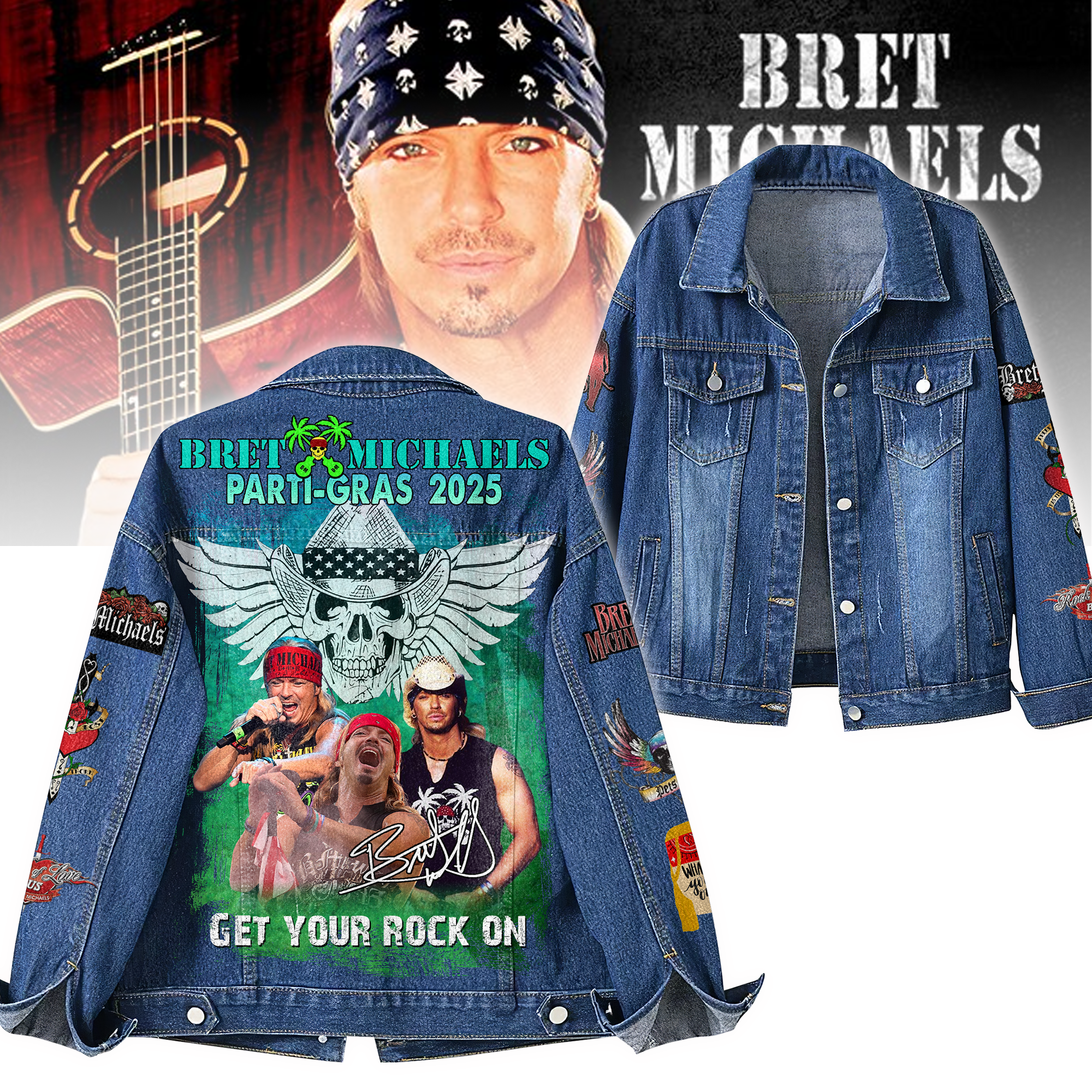 Sportswearmerch Poison Denim Jacket Gift For Fans