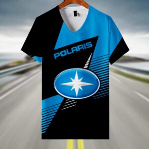 Sportswearmerch Polaris Car V-neck Women T-shirt For Fan