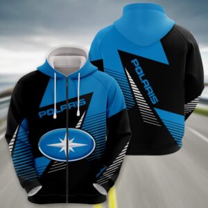 Sportswearmerch Polaris Car Zip Hoodie For Fan