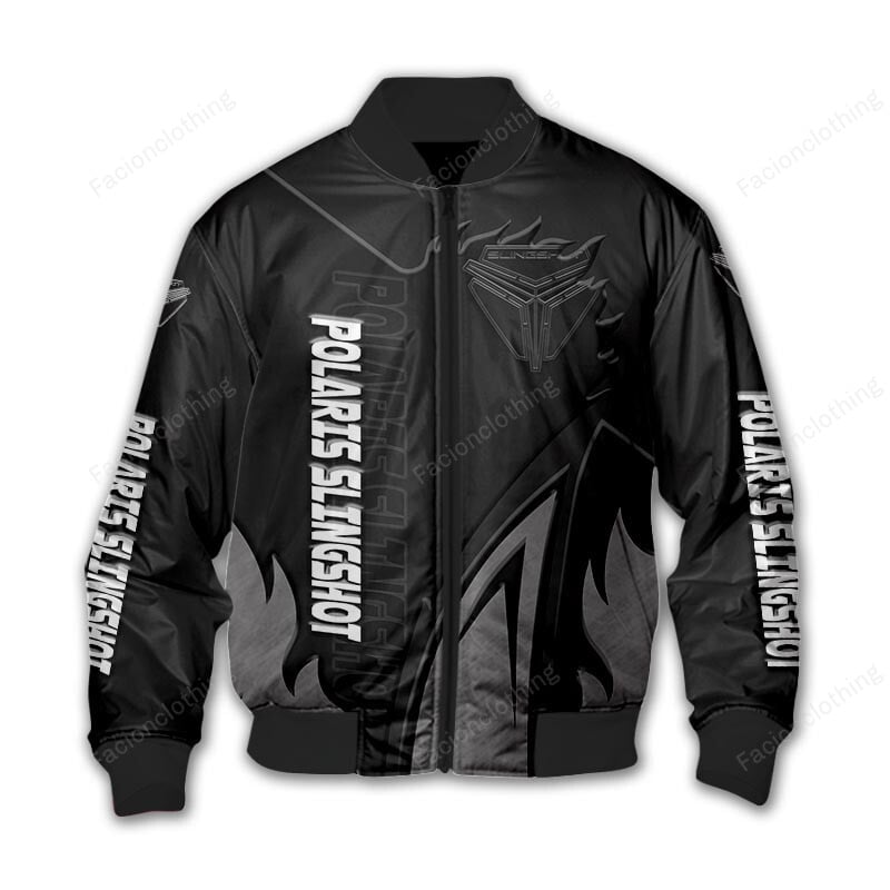 Sportswearmerch Polaris Slingshot Car Personalized Bomber Jacket For Fan