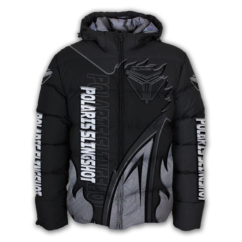 Sportswearmerch Polaris Slingshot Car Personalized Puffer Jacket For Fan