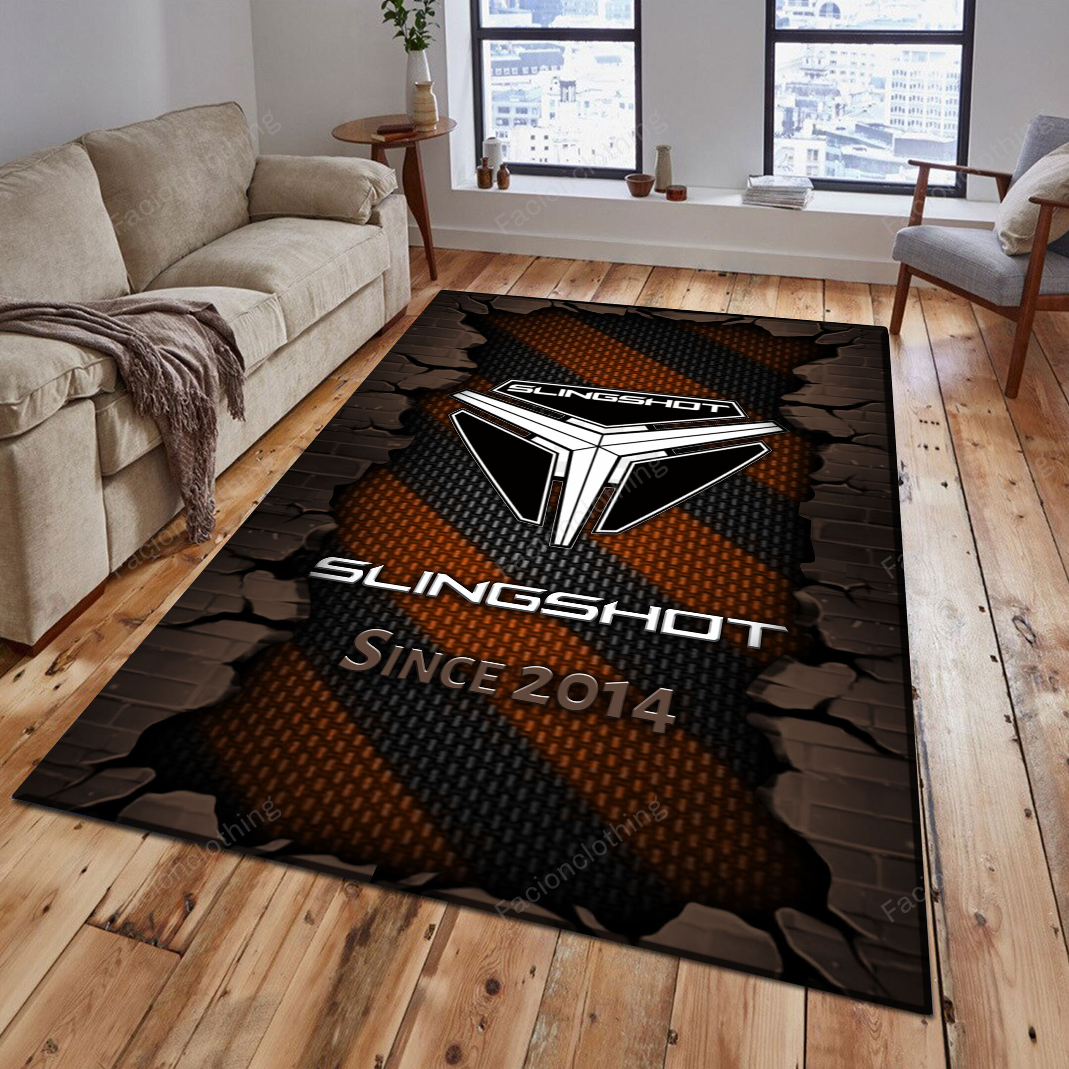 Sportswearmerch Polaris Slingshot Car Personalized Rug For Fan