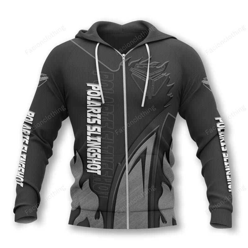 Sportswearmerch Polaris Slingshot Car Personalized Zip Hoodie For Fan