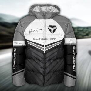 Sportswearmerch Polaris Slingshot Car Puffer Jacket For Fan