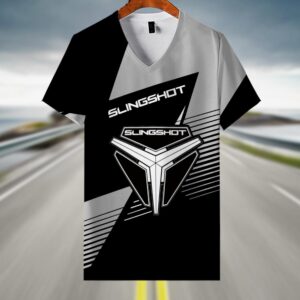 Sportswearmerch Polaris Slingshot Car V-neck Women T-shirt For Fan