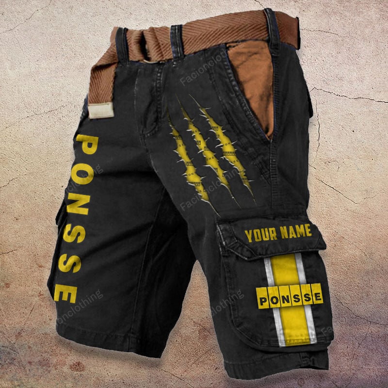 Sportswearmerch Ponsse Truck Denim Short For Fan