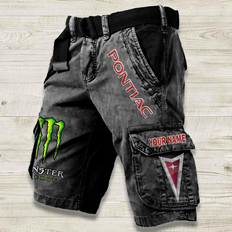 Sportswearmerch Pontiac Car Denim Short For Fan