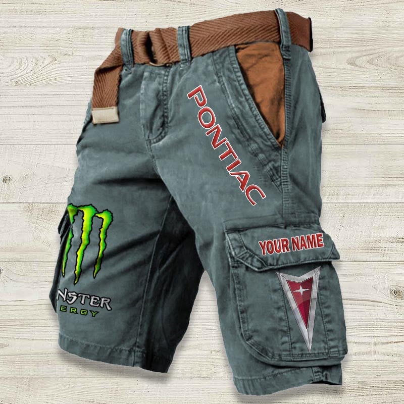 Sportswearmerch Pontiac Car Denim Short For Fan