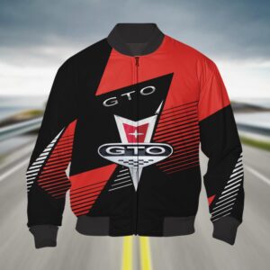 Sportswearmerch Pontiac Car GTO Bomber Jacket For Fan