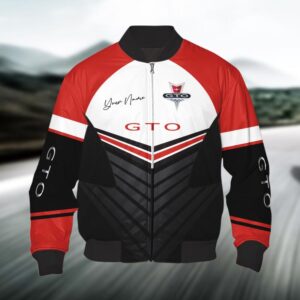 Sportswearmerch Pontiac Car GTO Bomber Jacket For Fan