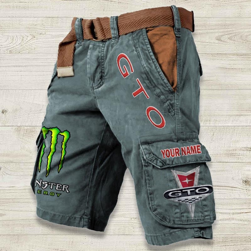 Sportswearmerch Pontiac Car GTO Car Denim Short For Fan