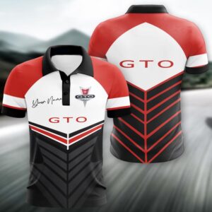 Sportswearmerch Pontiac Car GTO Polo Shirt For Fan