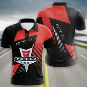 Sportswearmerch Pontiac Car GTO Polo Shirt For Fan