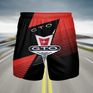 Sportswearmerch Pontiac Car GTO Short Pant For Fan