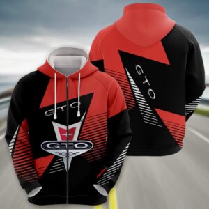 Sportswearmerch Pontiac Car GTO Zip Hoodie For Fan
