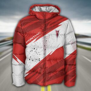 Sportswearmerch Pontiac Car Puffer Jacket For Fan