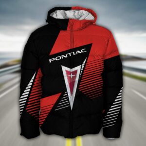 Sportswearmerch Pontiac Car Puffer Jacket For Fan